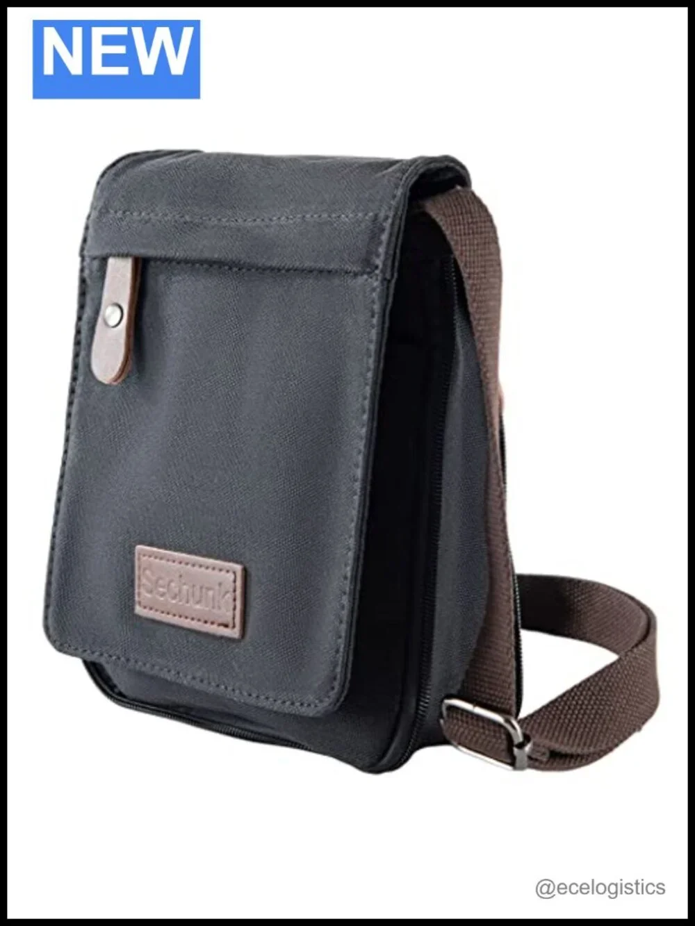 Vintage Canvas Messenger Crossbody Bag Shoulder Bag Travel Bag